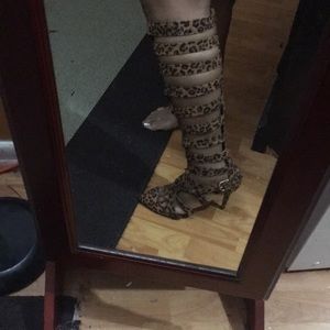 Scene. Gladiator style shoe boot